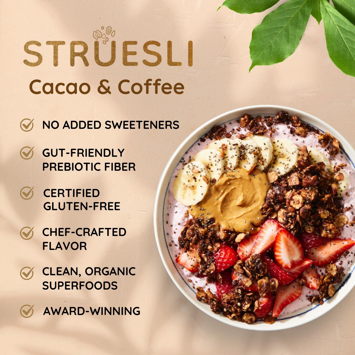 Organic Granola – Grain Free Chia Seed Snack