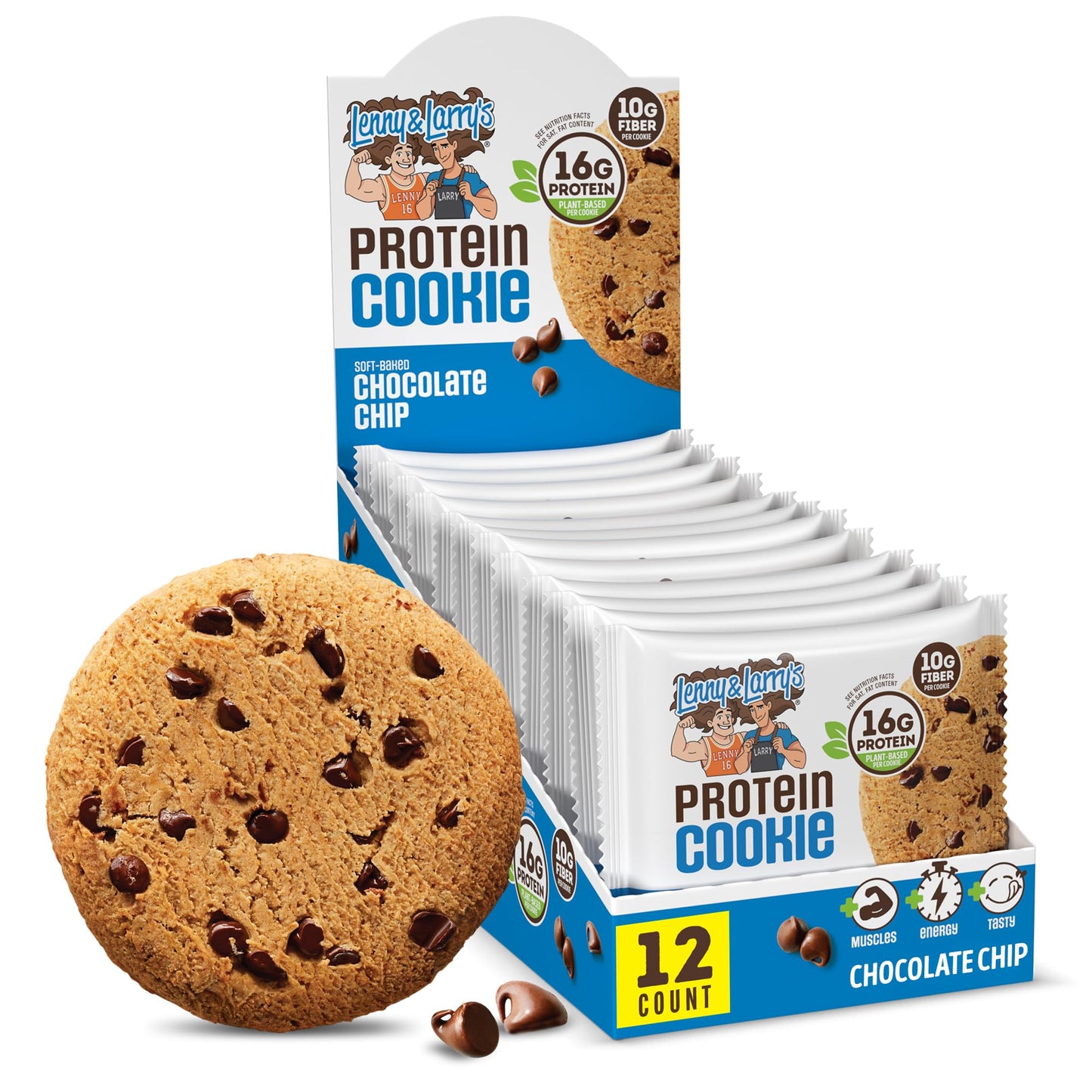 Plant Based Protein Cookies – 12 Pack