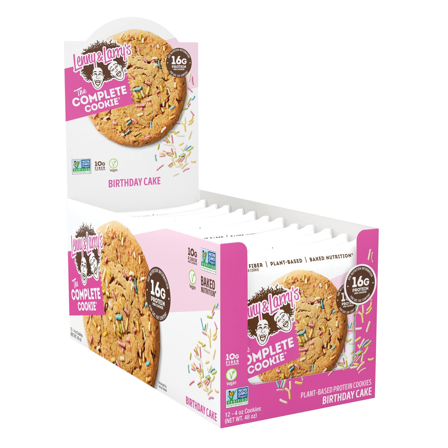 Plant Based Protein Cookies – 12 Pack