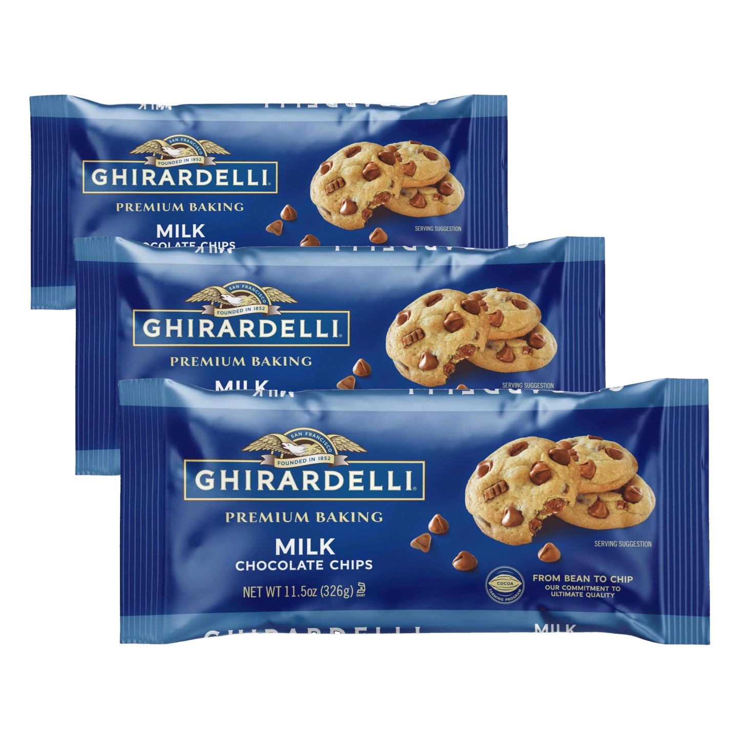 GHIRARDELLI Premium Chocolate Baking Chips