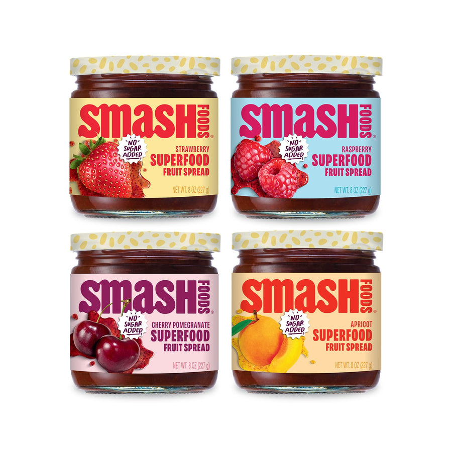 Superfood Fruit Spread Variety Pack – 4 Flavors