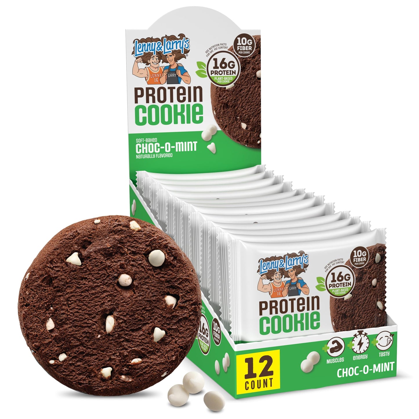 Plant Based Protein Cookies – 12 Pack