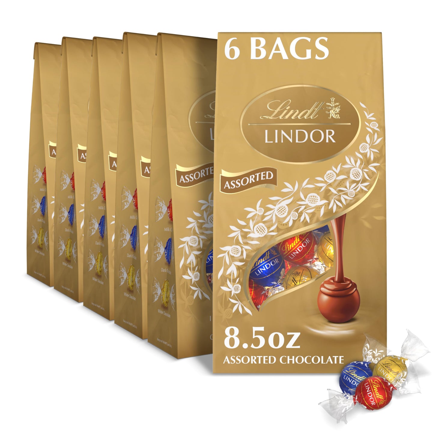 LINDIT Lindor Shaped Ball Bag Assorted