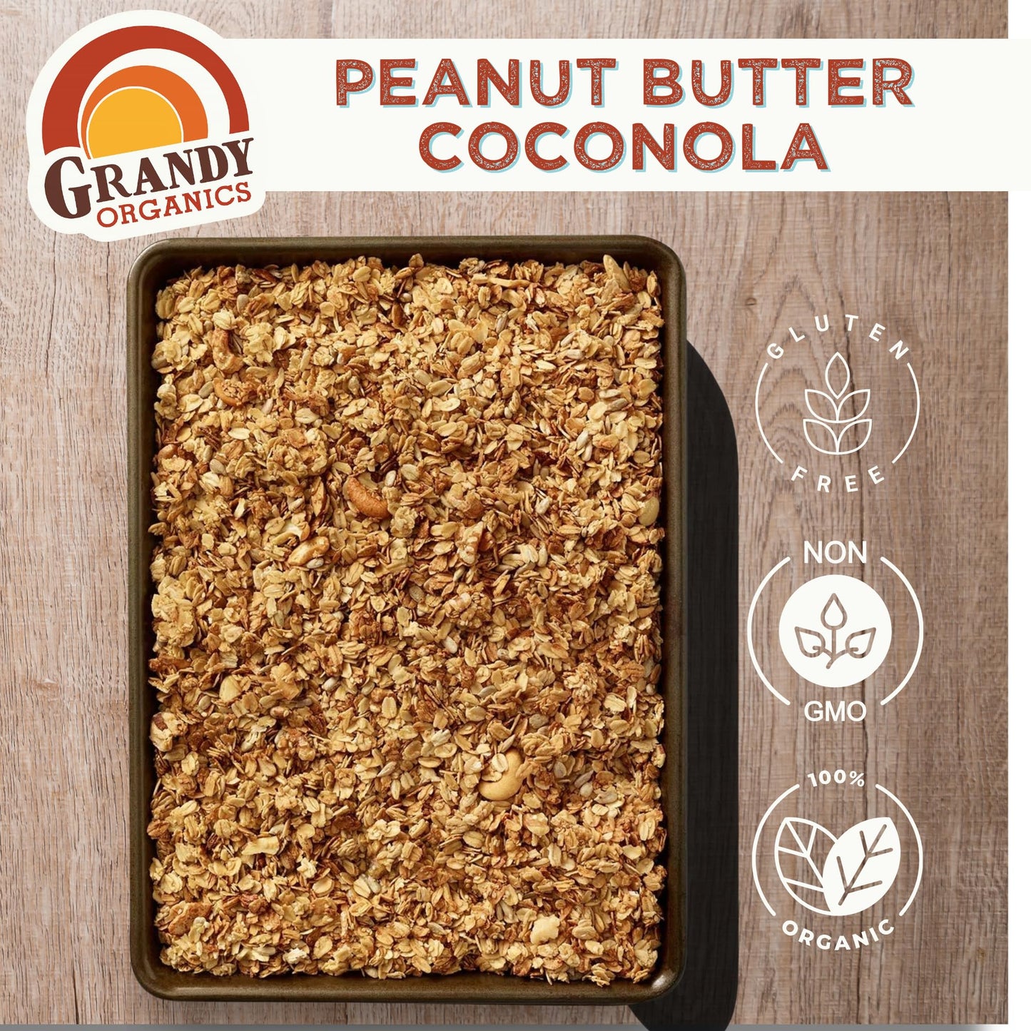 Organic Peanut Butter Coconola Granola Snack
